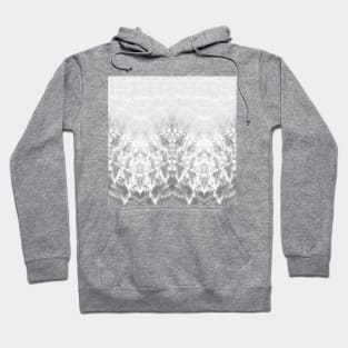 Gray Zig-Zag Tie-Dye Hoodie